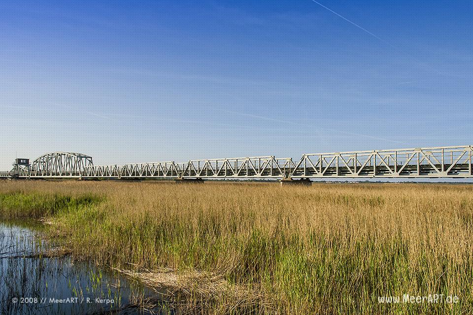 Die Meiningenbruecke zwischen Zingst und Bresewitz // Foto: R. Kerpa