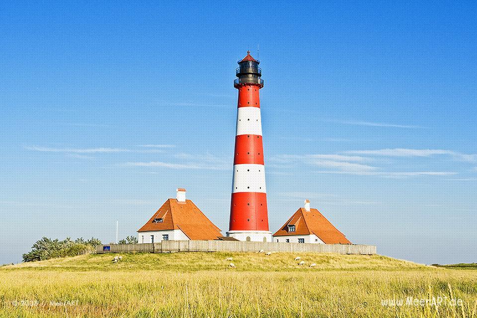 Leuchtturm Westerhever // Foto: MeerART