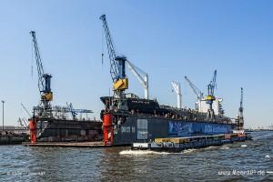 Das Containerschiff "CARLOTTA STAR" - IMO 9210050 // Foto: MeerART