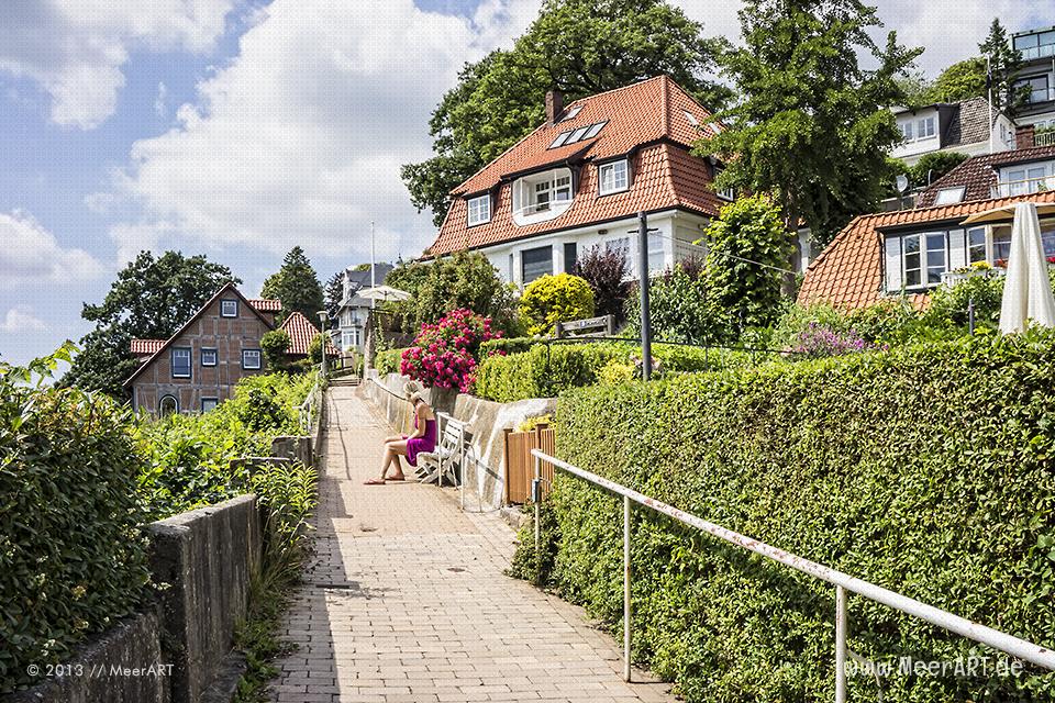 Blankenese Riviera Des Nordens Meerart