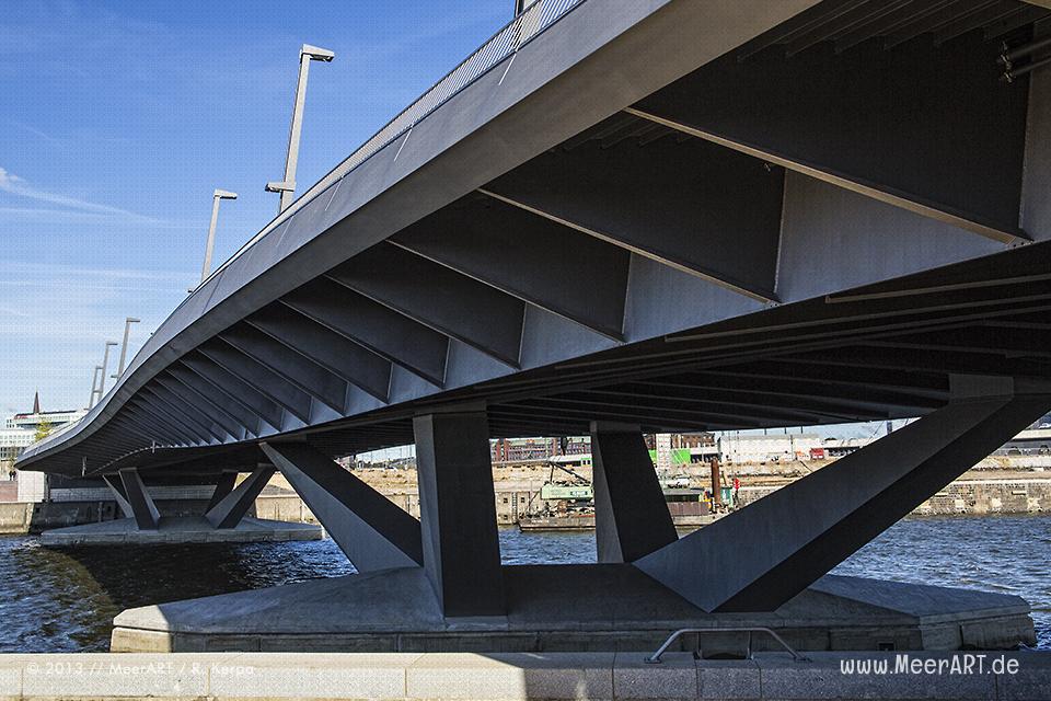 Die Baakenhafenbrücke in der Hamburger HafenCity // Foto: R. Kerpa