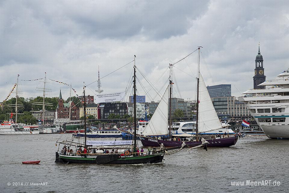 825. Hafengeburtstag in Hamburg // Foto: MeerART