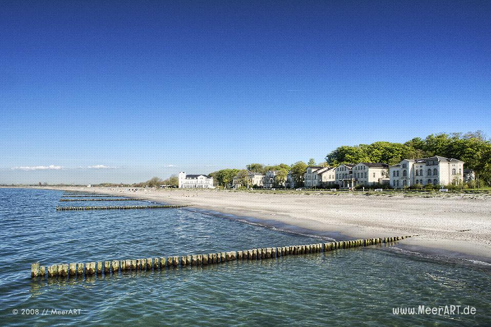 Villen an der Ostsee am Strand in Heiligendamm // Foto: MeerART
