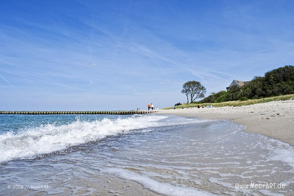 Strandabschnitt bei Ahrenshoop // Foto: MeerART