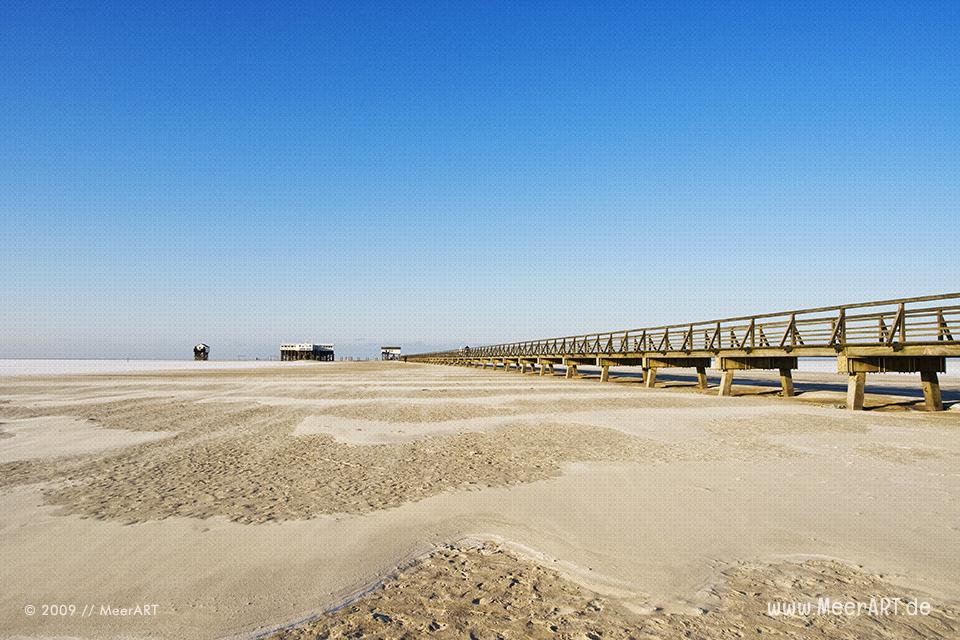 Strandlandschaft an der Nordsee im Frühjahr // Foto: MeerART