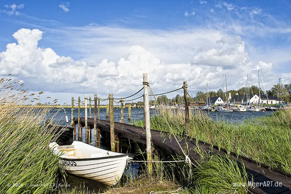 Steg mit Fischerbooten in Gager // Foto: R. Kerpa
