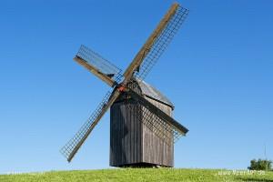 Die alte Bockwindmühle von Pudagla auf Insel Usedom // Foto: MeerART