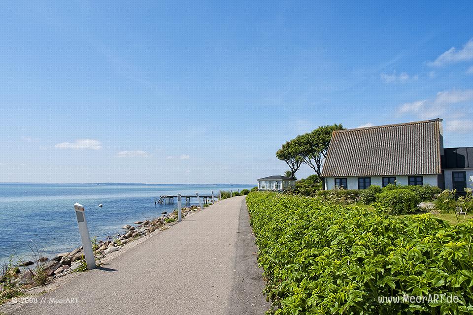 Ferienhaus an der See in Dänemark // Foto: MeerART