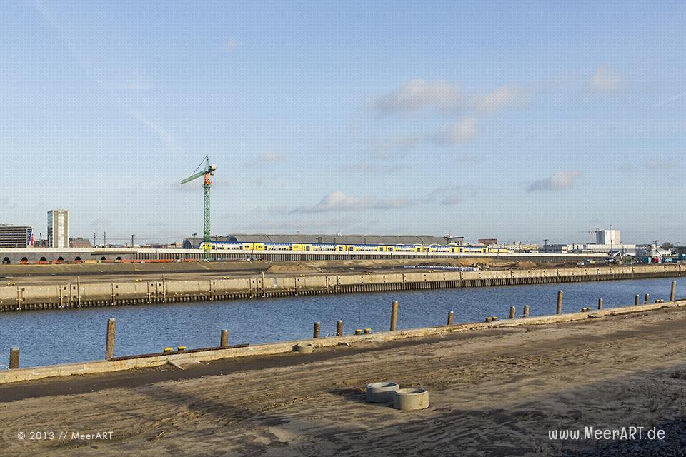 Baustelle am Baakenhafen in der HafenCity // Foto: MeerART