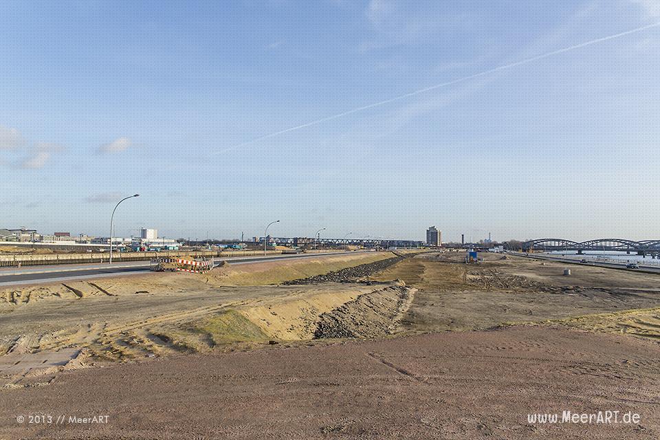 Baustelle am Baakenhafen in der HafenCity // Foto: MeerART