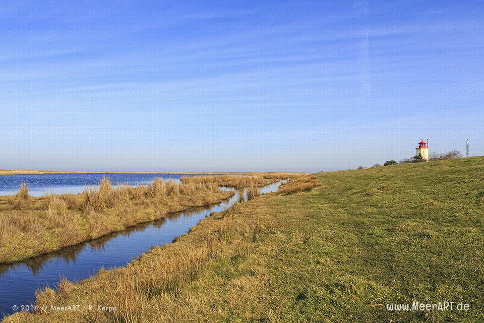 Salzsee im Naturschutzgebiet bei Westermarkelsdorf auf der Ostseeinsel Fehmarn // Foto: R. Kerpa