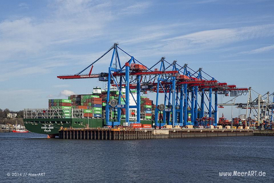 Containerschiff “EVER LUCID” – IMO 9629055 // Foto: MeerART
