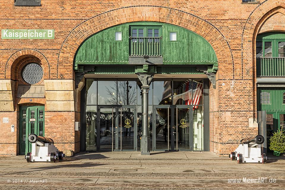 Eingang vom Maritimen Museum // Foto: MeerART