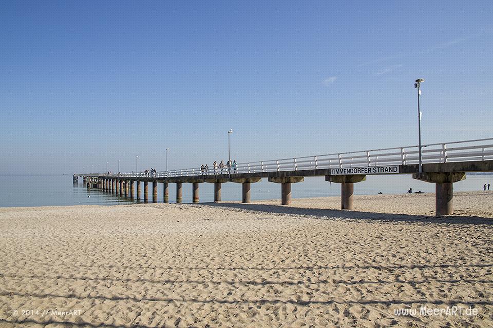 Seebrücke in Timmendorfer Strand // Foto: MeerART