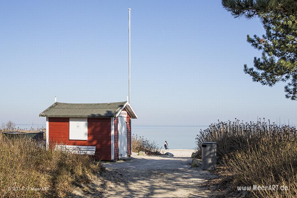 Zugang zum Strand an der Ostsee in Timmendorfer Strand // Foto: MeerART