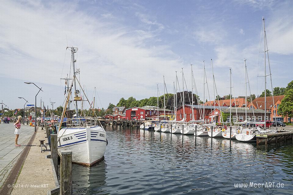 Impressionen aus dem Hafen von Eckernförde // Foto: MeerART