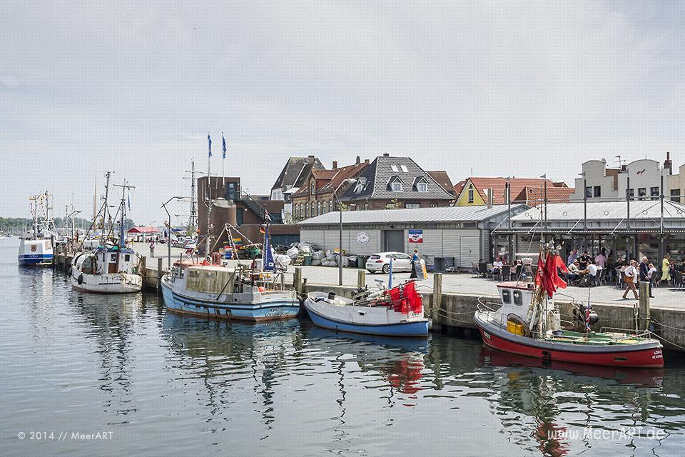Impressionen aus dem Hafen von Eckernförde // Foto: MeerART