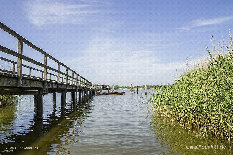 Der malerische Ort Sieseby direkt an der Schlei // Foto: MeerART