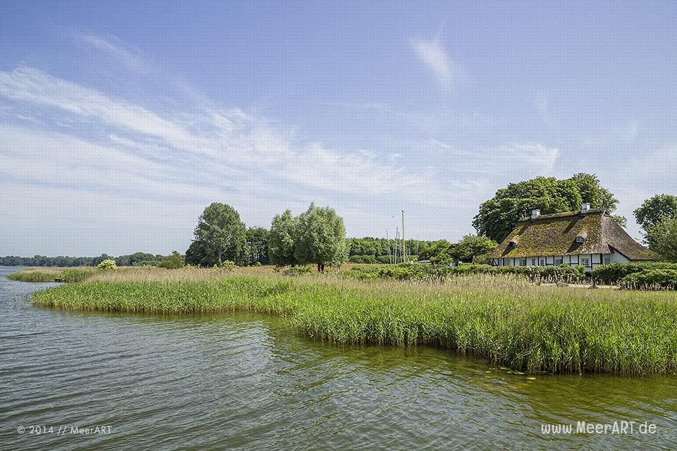 Der malerische Ort Sieseby direkt an der Schlei // Foto: MeerART