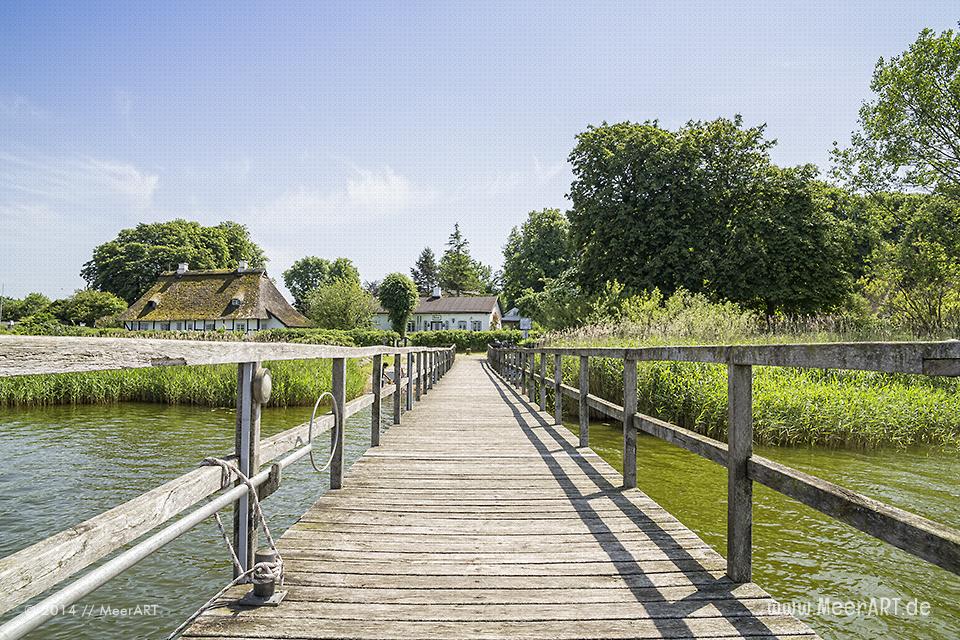 Der malerische Ort Sieseby direkt an der Schlei // Foto: MeerART