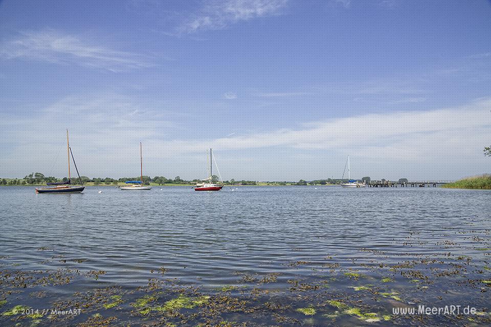 Der malerische Ort Sieseby direkt an der Schlei // Foto: MeerART