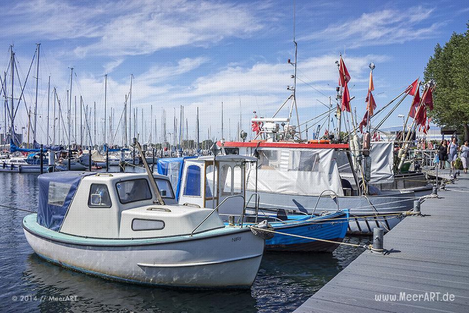 Impressionen aus dem Ostseebad Strande an der Kieler Förde // Foto: MeerART