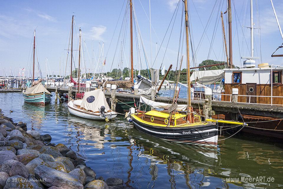 Impressionen aus der Hafenstadt Kappeln an der Schlei und Ostsee // Foto: MeerART
