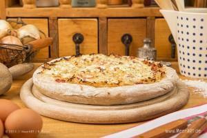 Rezept-Tipp: Flammkuchen mit Sauerkraut // Foto: R. Kerpa