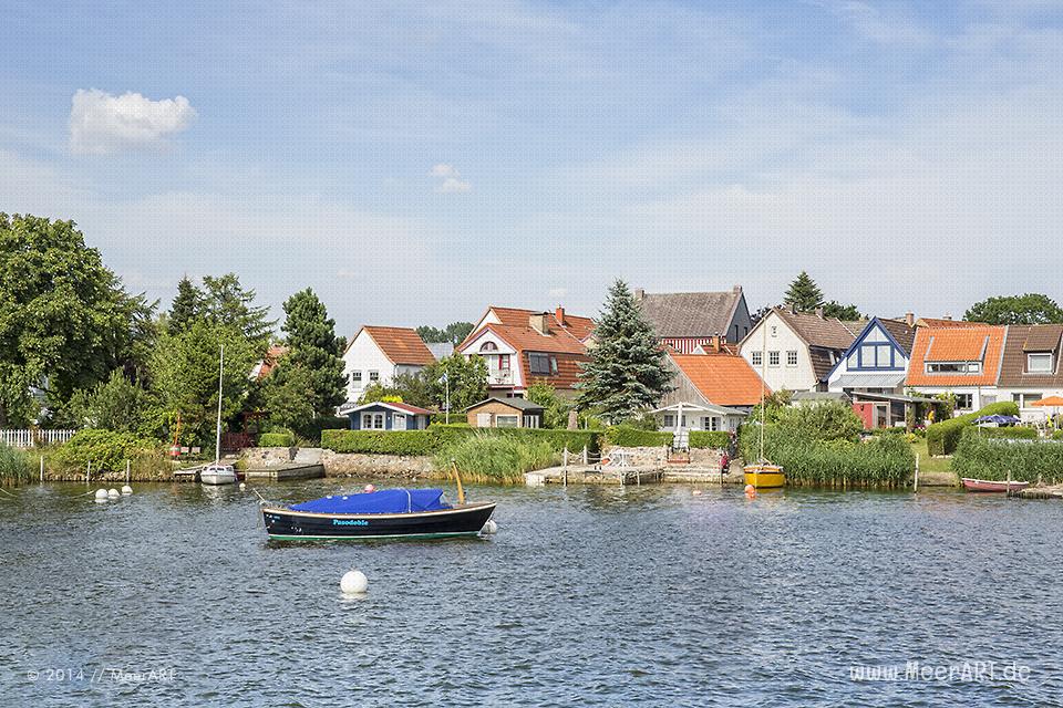 Impressionen aus dem alten Fischerviertel Holm am Rand der Altstadt von Schleswig // Foto: MeerART