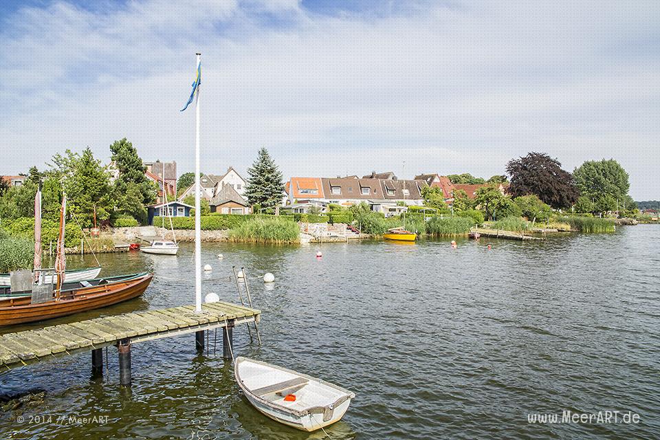 Impressionen aus dem alten Fischerviertel Holm am Rand der Altstadt von Schleswig // Foto: MeerART