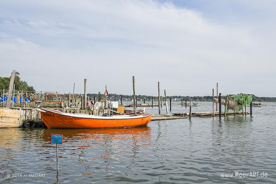 Impressionen aus dem alten Fischerviertel Holm am Rand der Altstadt von Schleswig // Foto: MeerART