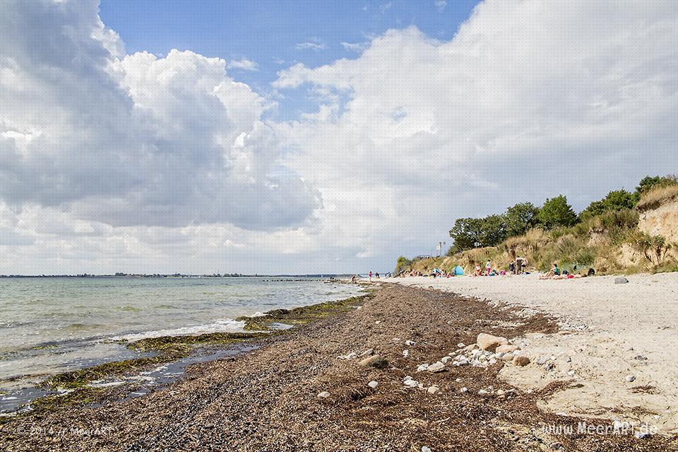 Impressionen von einem Strandabschnitt bei Wulfen (Wulfener Hals) auf der Ostseeinsel Fehmarn // Foto: MeerART