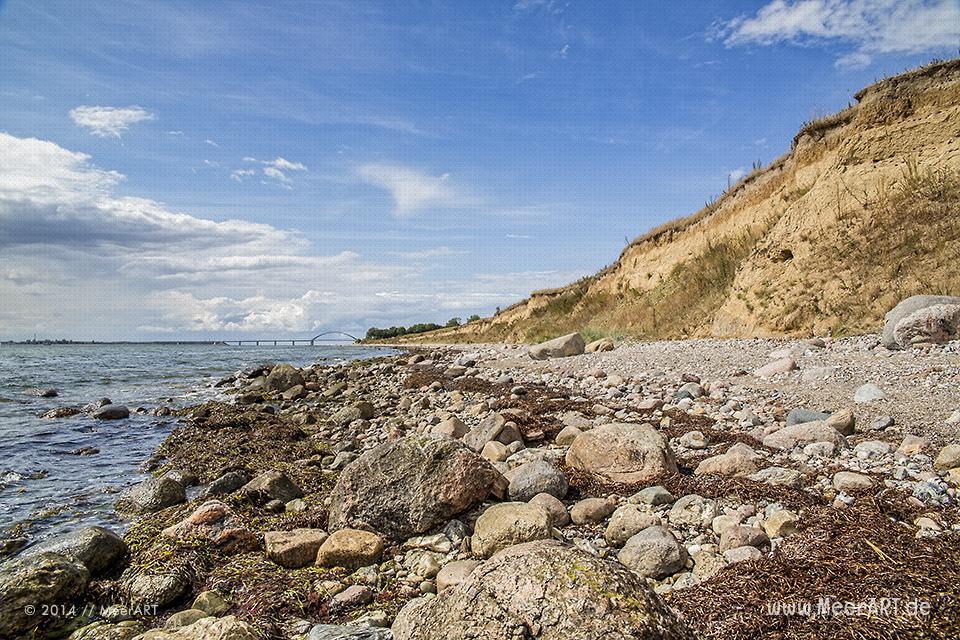 Impressionen von einem Strandabschnitt bei Wulfen (Wulfener Hals) auf der Ostseeinsel Fehmarn // Foto: MeerART