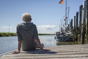 Impressionen aus dem idyllischen Neuenfelder Hafen in Dithmarschen // Foto: MeerART