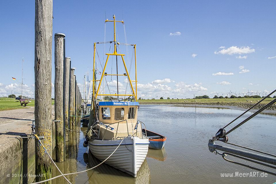 Impressionen aus dem idyllischen Neuenfelder Hafen in Dithmarschen // Foto: MeerART