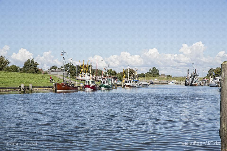 Impressionen aus dem Fischereihafen in Friedrichskoog im Kreis Dithmarschen // Foto: MeerART