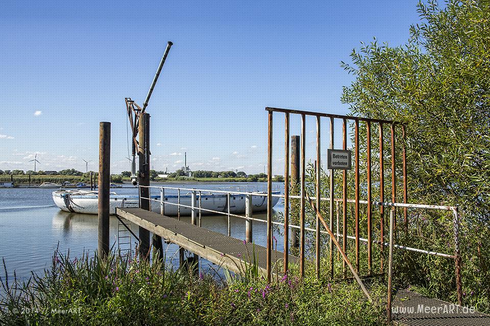 Impressionen aus dem Holzhafen in Hamburg-Moorfleet // Foto: MeerART