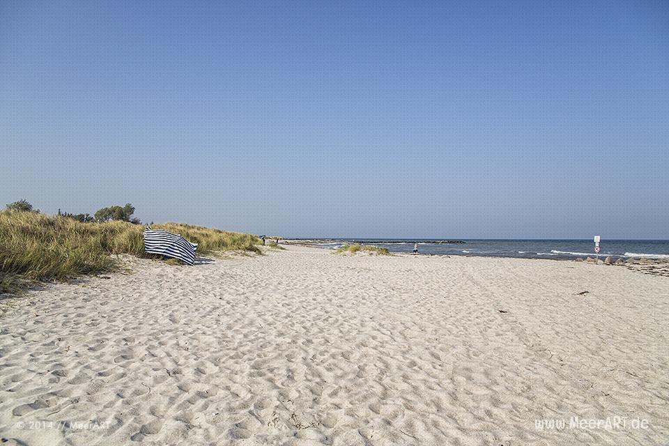 Strandabschnitt in Schönberg-Brasilien // Foto: MeerART