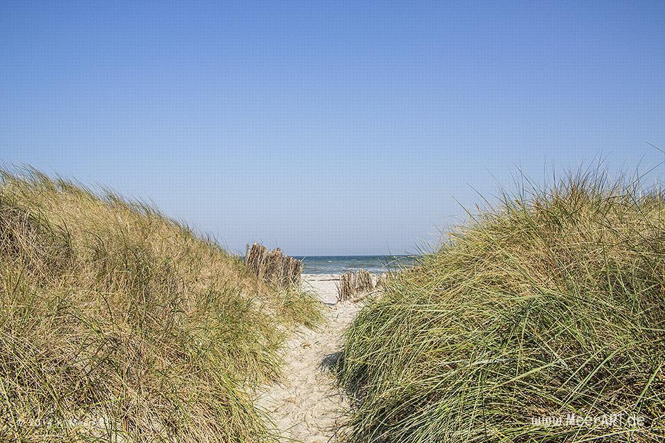 Strandaufgang an einem Strandabschnitt in Schönberg-Kalifornien // Foto: R. Kerpa