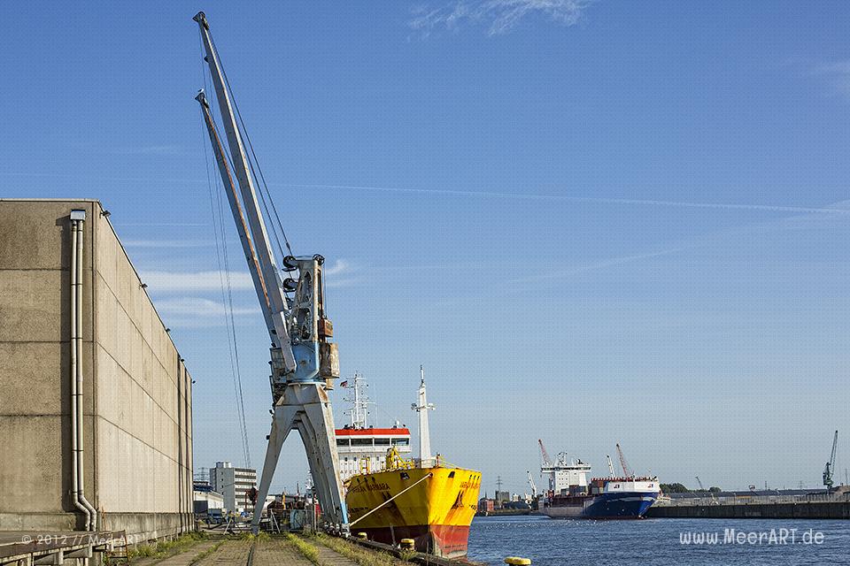 Impressionen aus dem Hamburger Hafen // Foto: MeerART