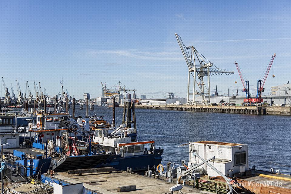 Impressionen aus dem Hamburger Hafen // Foto: MeerART
