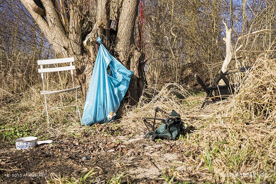 Elbinsel Clean Up am 17.01.2015 mit MeerART und Sea Shepherd Deutschland // Foto: MeerART