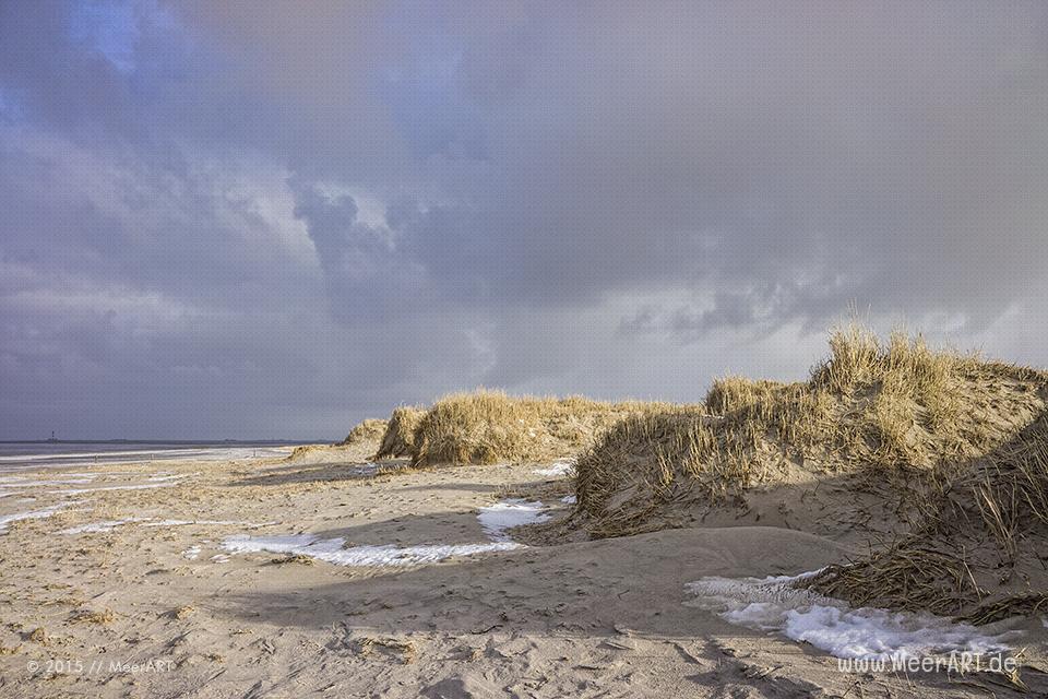 Winterimpressionen vom Nordseestrand in St. Peter-Ording // Foto: R. Kerpa