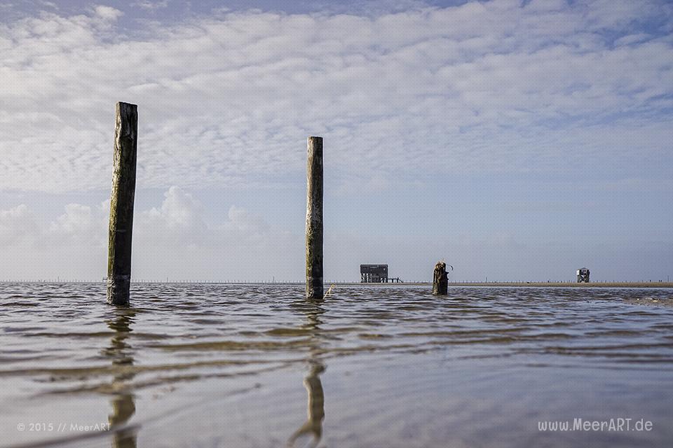 Winterimpressionen vom Nordseestrand in St. Peter-Ording // Foto: R. Kerpa