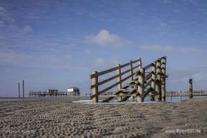 Winterimpressionen vom Nordseestrand in St. Peter-Ording // Foto: R. Kerpa