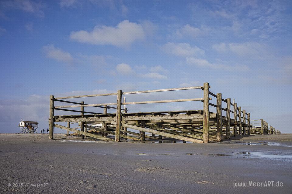 Winterimpressionen vom Nordseestrand in St. Peter-Ording // Foto: R. Kerpa