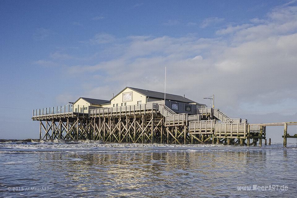 Winterimpressionen vom Nordseestrand in St. Peter-Ording // Foto: R. Kerpa