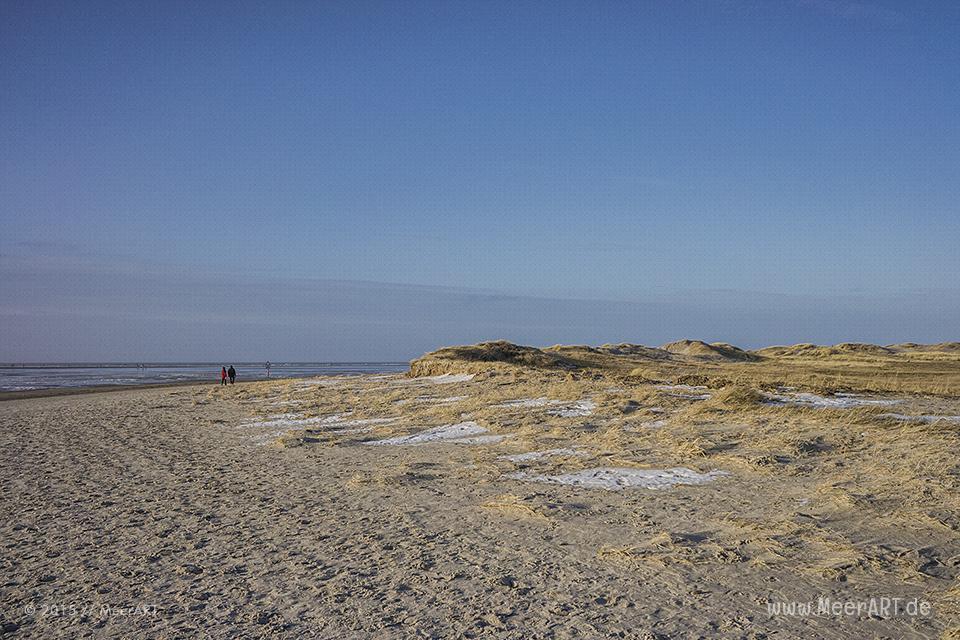 Winterimpressionen vom Nordseestrand in St. Peter-Ording // Foto: R. Kerpa