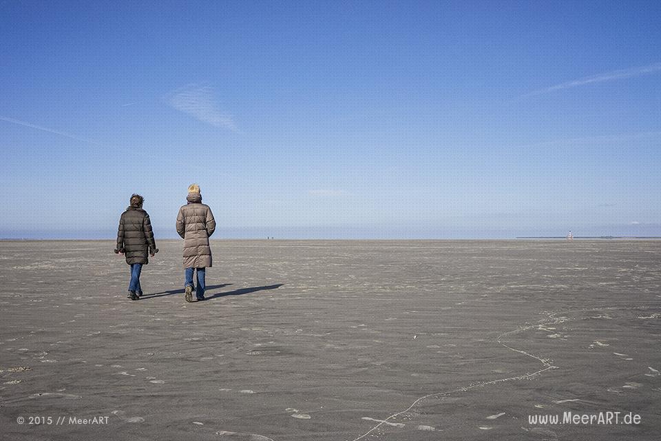 Impressionen von einem fantastischen Frühlingstag an der Nordsee in St. Peter-Ording // Foto: MeerART / Ralph Kerpa