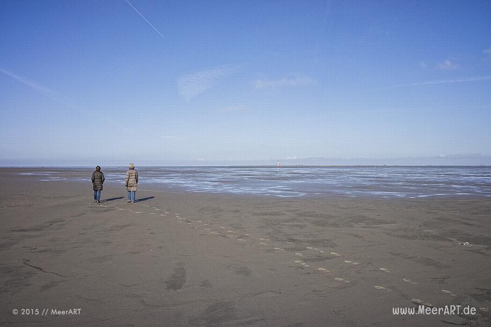 Impressionen von einem fantastischen Frühlingstag an der Nordsee in St. Peter-Ording // Foto: MeerART